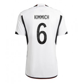 Německo Joshua Kimmich #6 Domácí Dres MS 2022 Krátký Rukáv